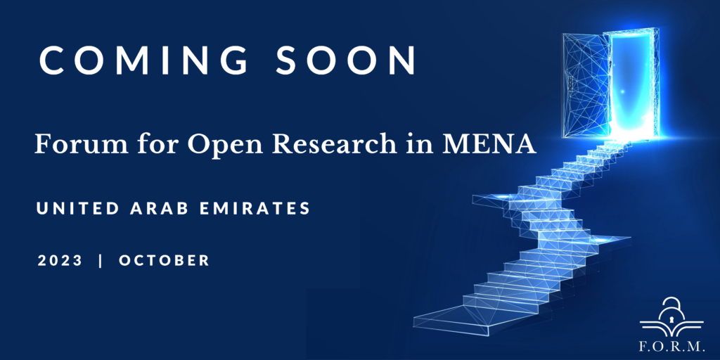 2023 - Forum for Open Research in MENA